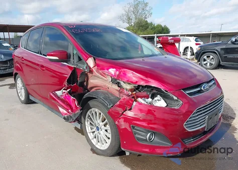 2013 Ford C-Max Hybrid Sel from USA, damaged, VIN 1FADP5BU5DL546460